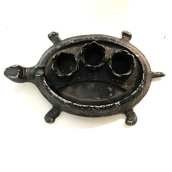 Antique Wrought Iron Lipstick Holder